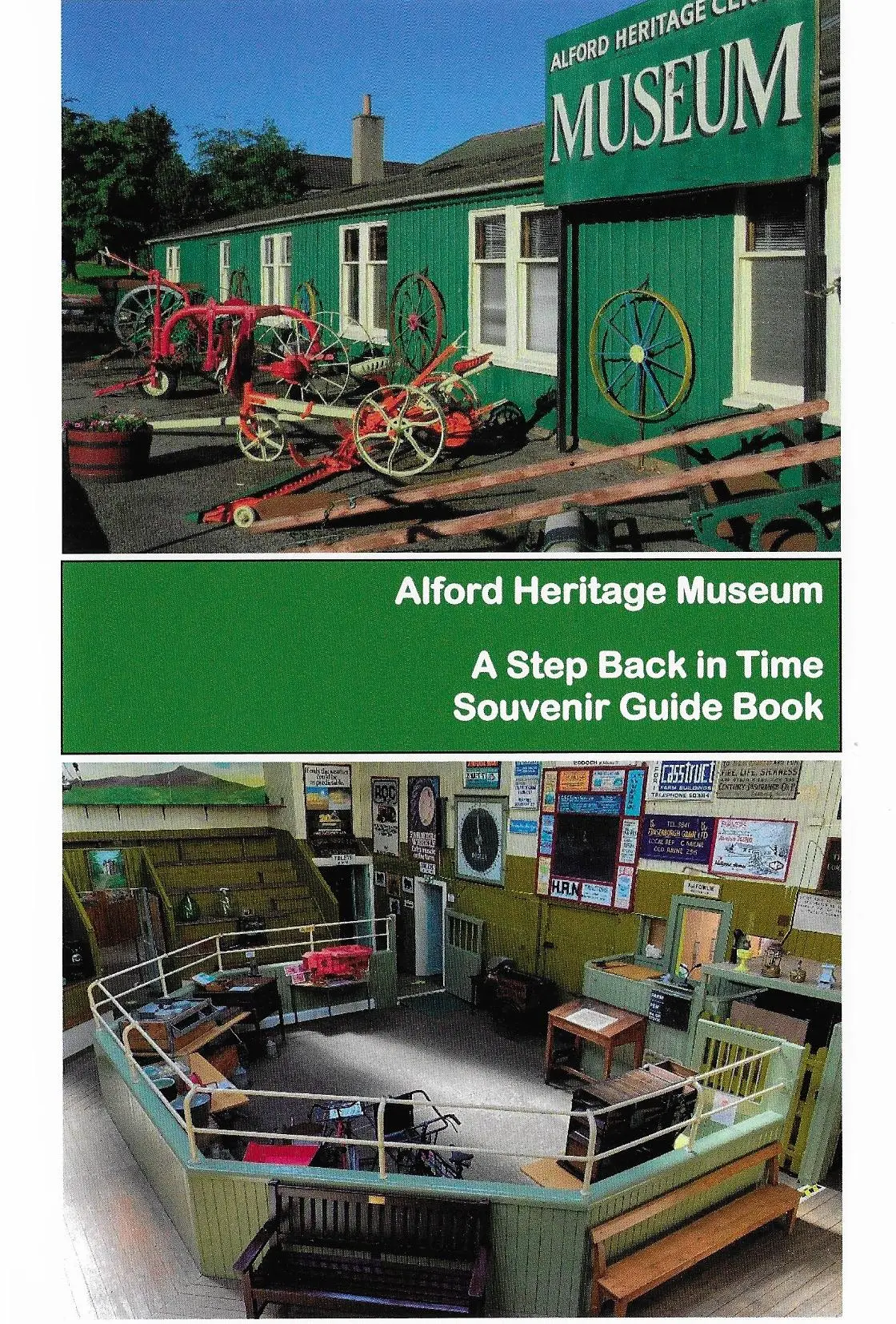 Museum guidebook available for purchase
