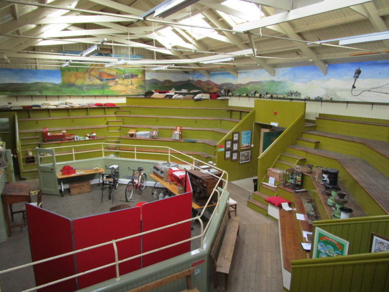 Heritage artifacts display