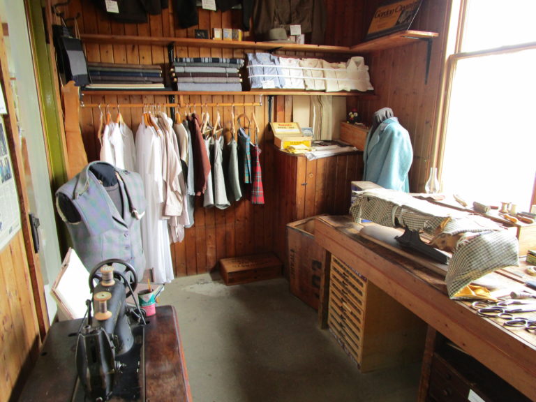 Museum interior exhibit