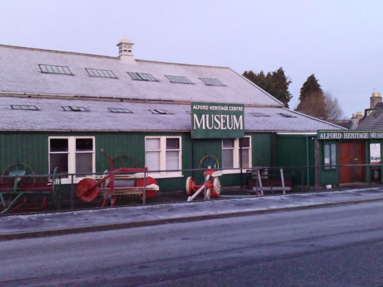 Museum showcase items