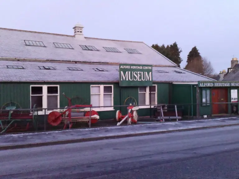 Museum showcase items