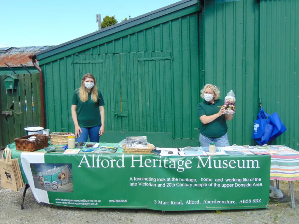 Traditional museum displays