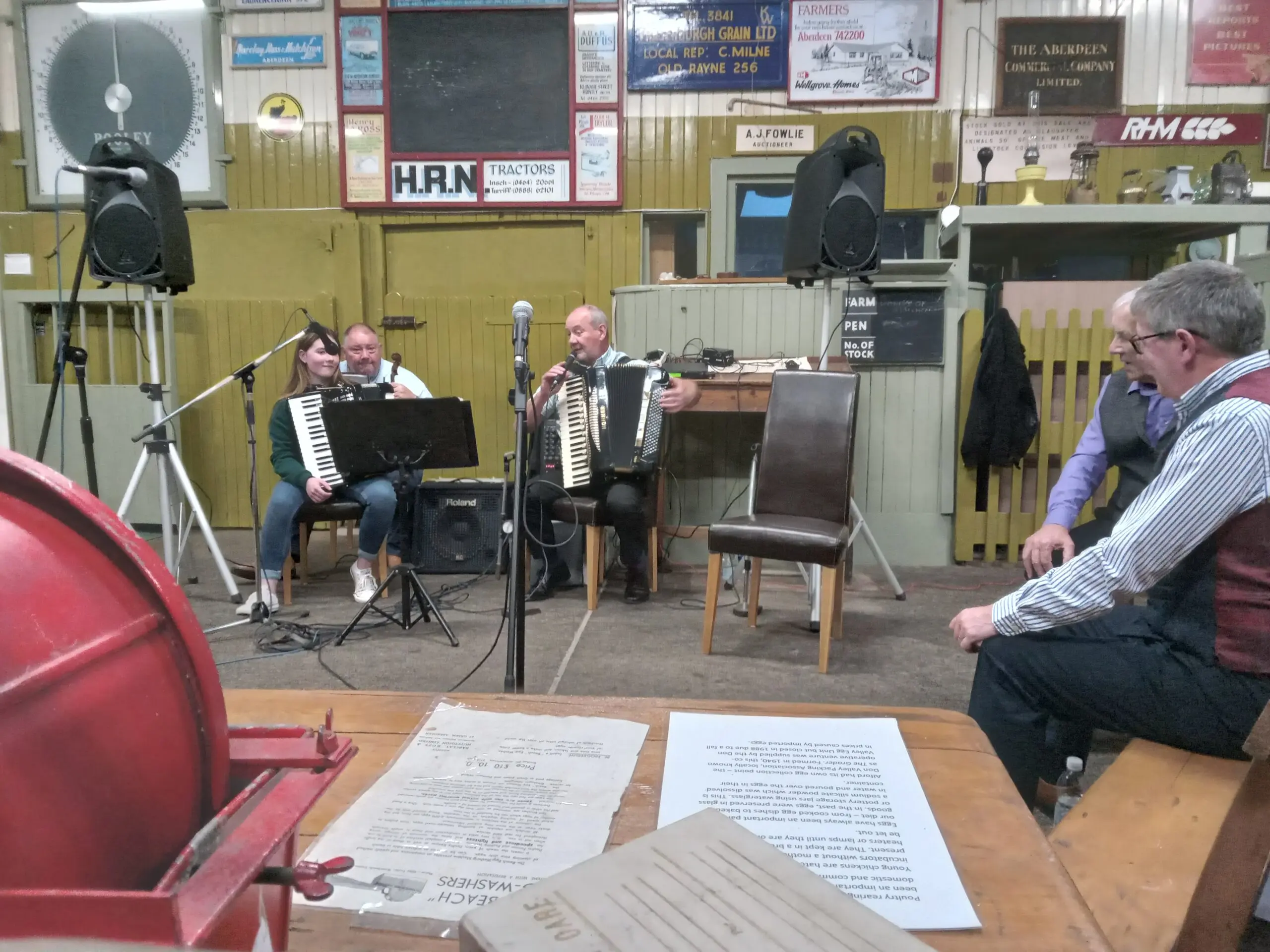 Historical artifacts collection