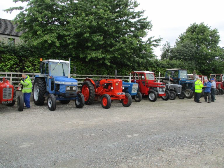 Vintage equipment display