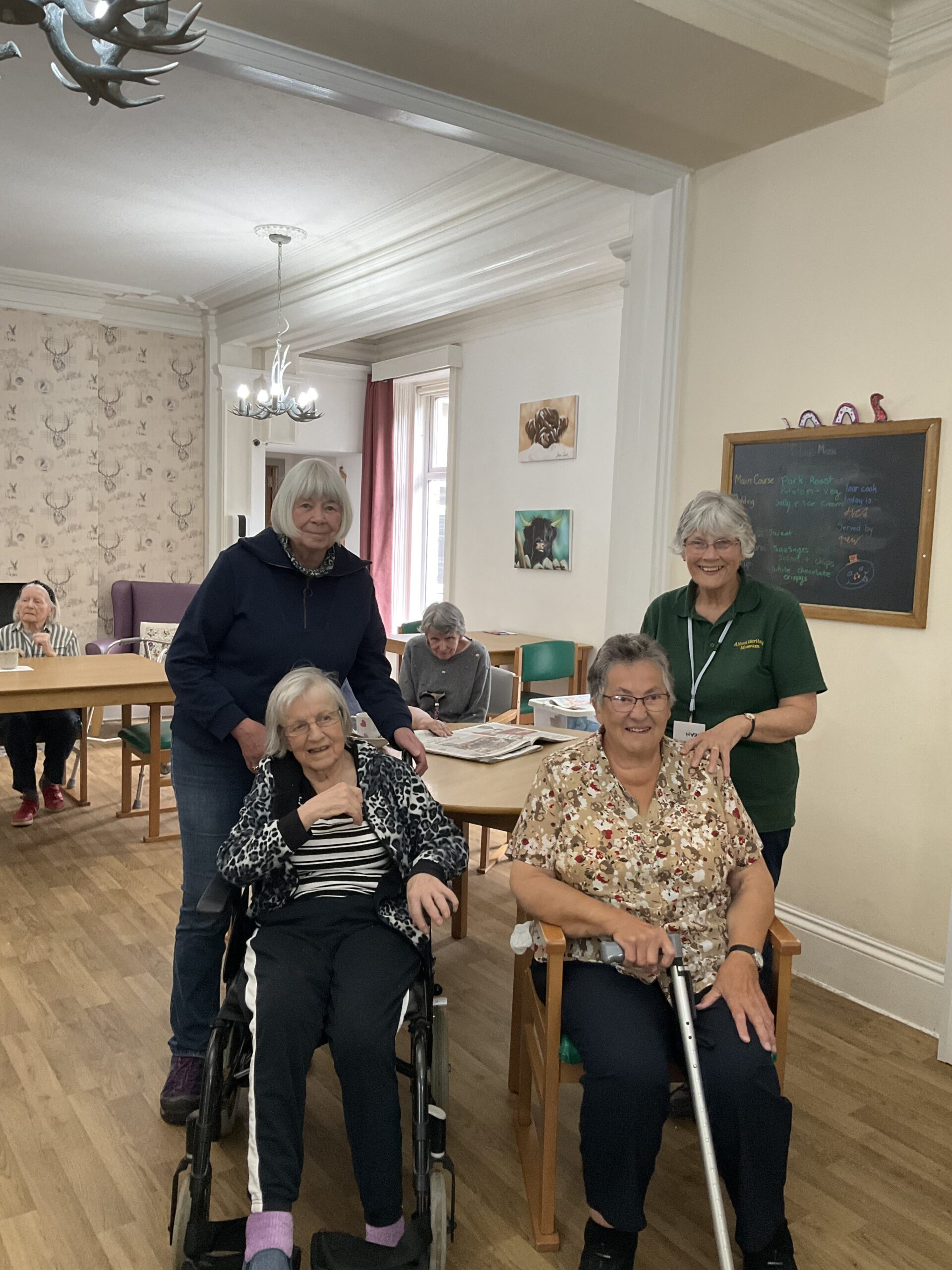 Memory box contents displayed